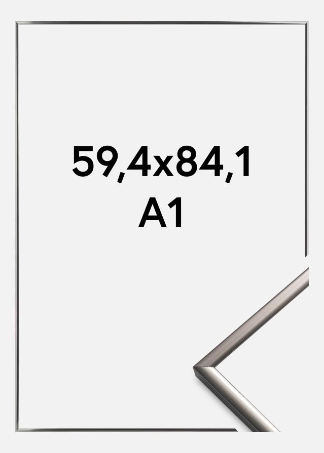 Marco New Lifestyle Vidrio acrílico Acero 59,4x84,1 cm (A1)