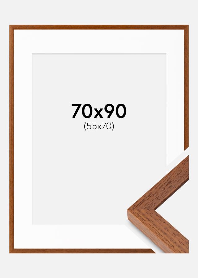 Marco Hermes Libro 70x90 cm - Paspartús Blanco 56x71 cm