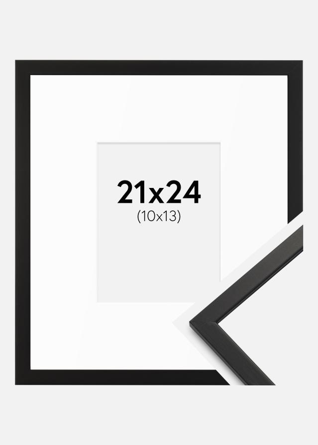 Marco Edsbyn Negro 21x24 cm - Paspartús Blanco 11x14 cm