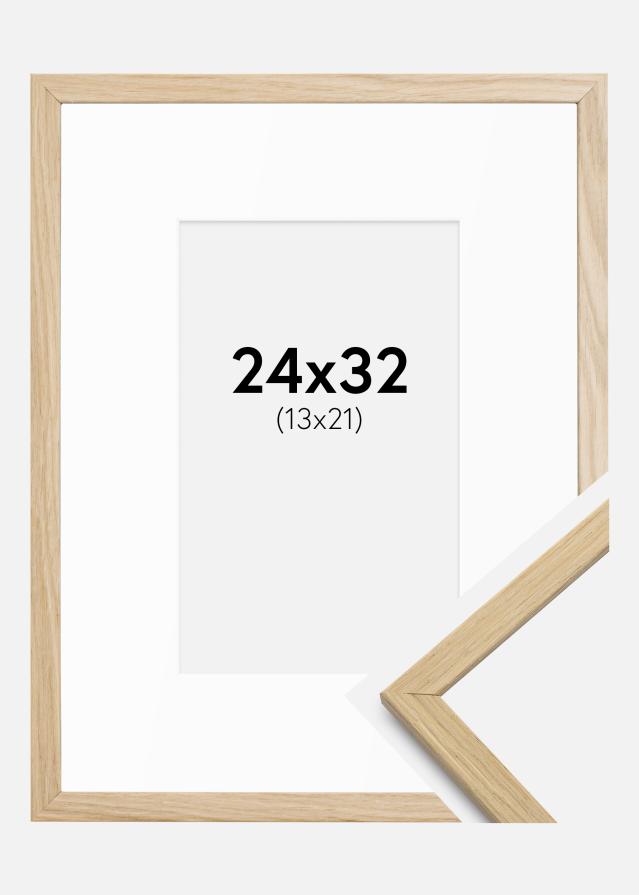 Marco Edsbyn Roble 24x32 cm - Paspartús Blanco 14x22 cm