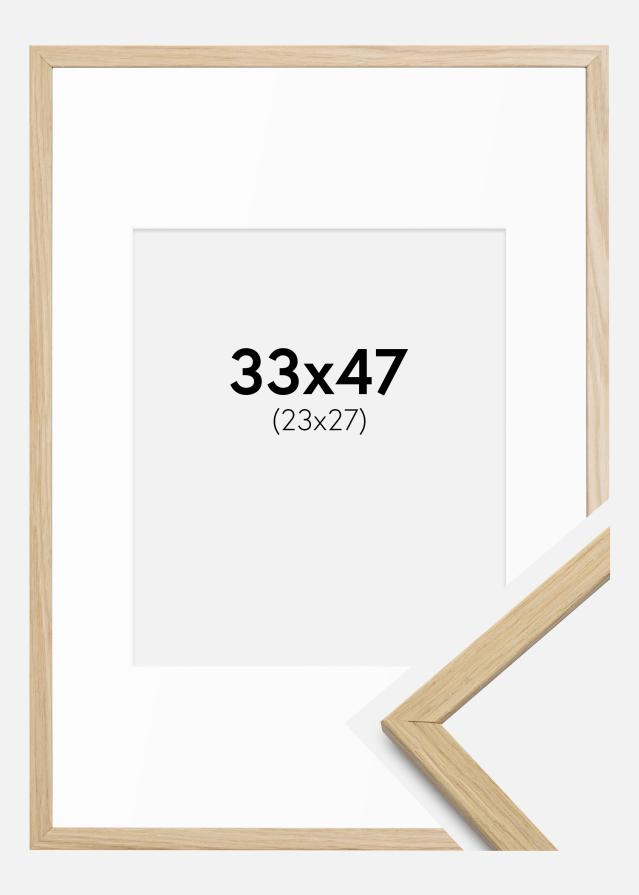 Marco Edsbyn Roble 33x47 cm - Paspartús Blanco 24x28 cm