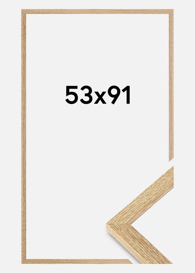 Marco Selection Vidrio acrílico Roble 53x91 cm
