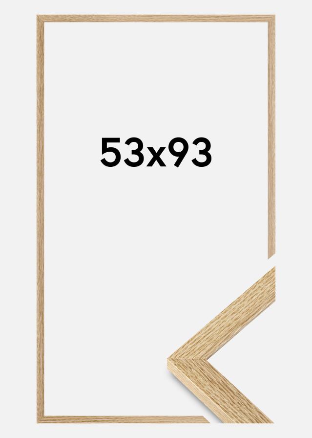 Marco Selection Vidrio acrílico Roble 53x93 cm