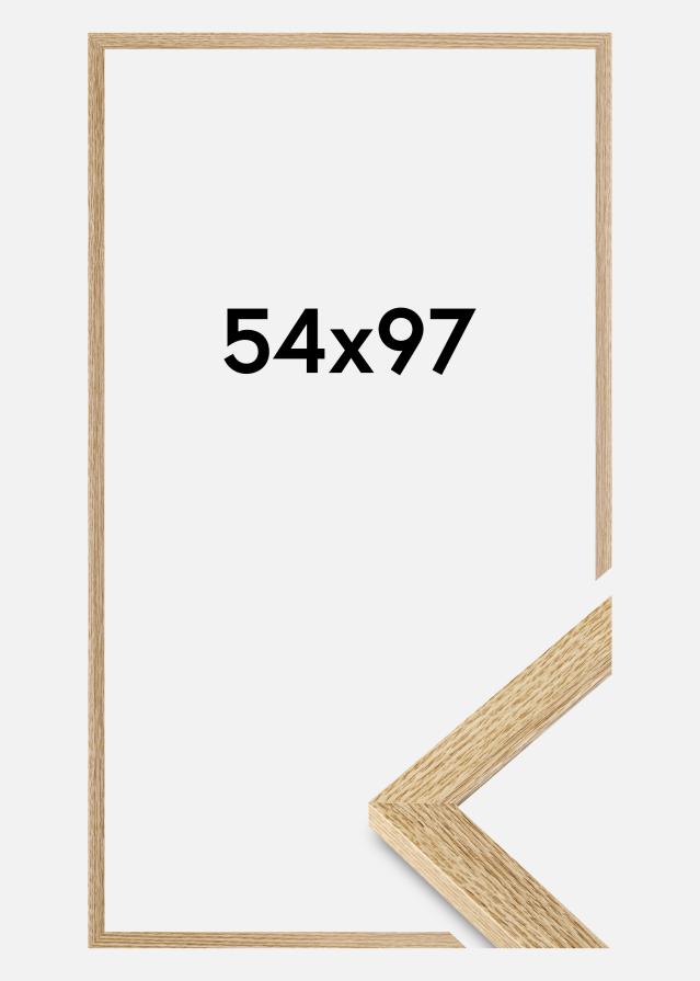 Marco Selection Vidrio acrílico Roble 54x97 cm