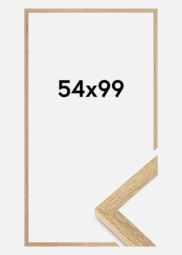 Marco Selection Vidrio acrílico Roble 54x99 cm
