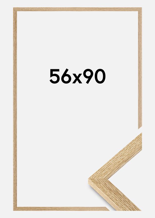 Marco Selection Vidrio acrílico Roble 56x90 cm