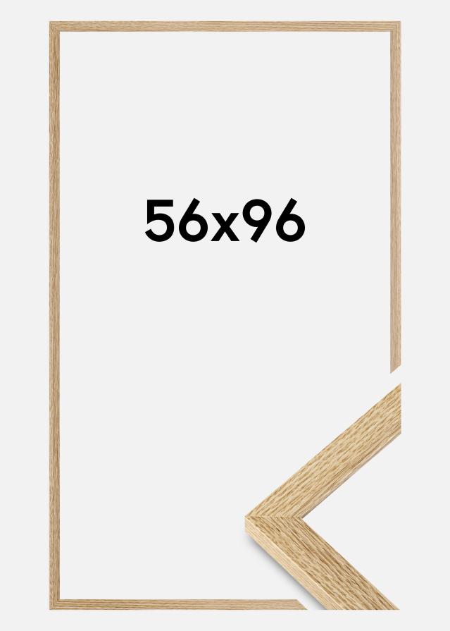 Marco Selection Vidrio acrílico Roble 56x96 cm