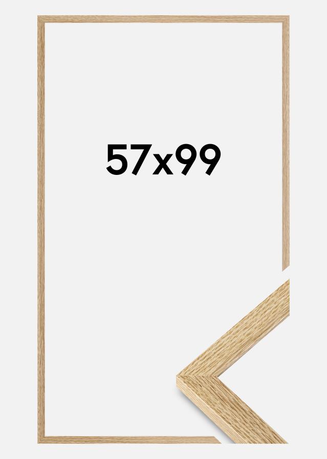 Marco Selection Vidrio acrílico Roble 57x99 cm