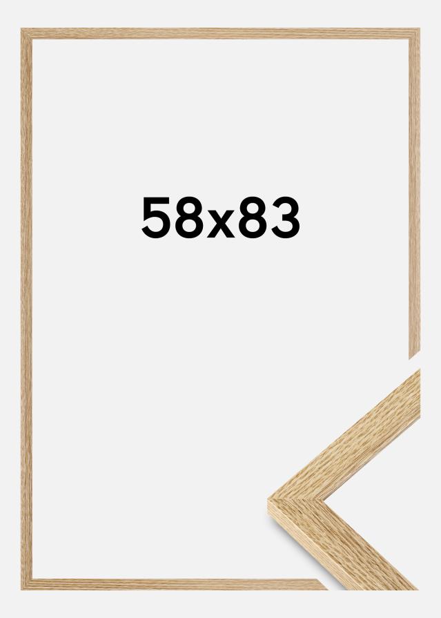 Marco Selection Vidrio acrílico Roble 58x83 cm