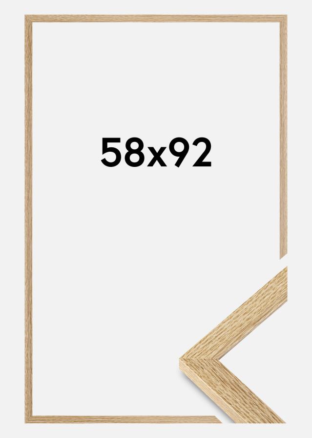 Marco Selection Vidrio acrílico Roble 58x92 cm