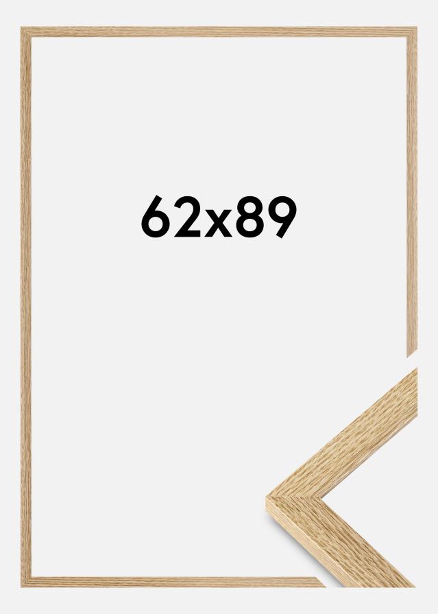 Marco Selection Vidrio acrílico Roble 62x89 cm