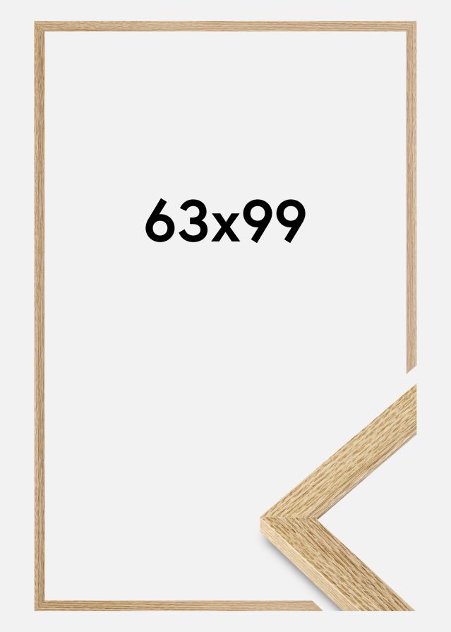 Marco Selection Vidrio acrílico Roble 63x99 cm