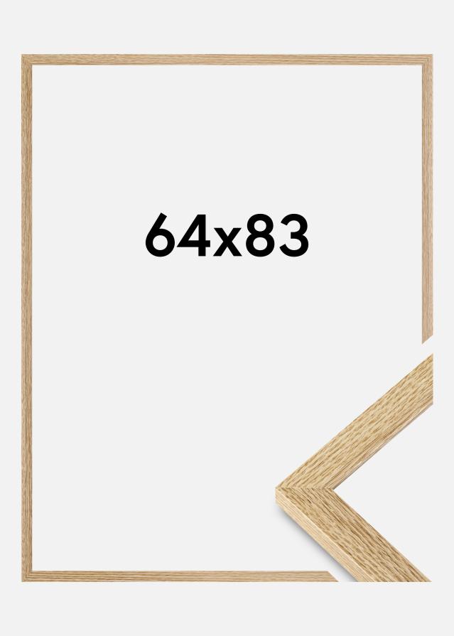 Marco Selection Vidrio acrílico Roble 64x83 cm