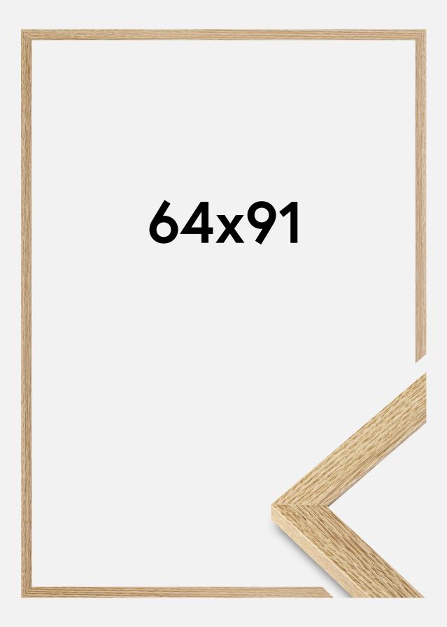 Marco Selection Vidrio acrílico Roble 64x91 cm