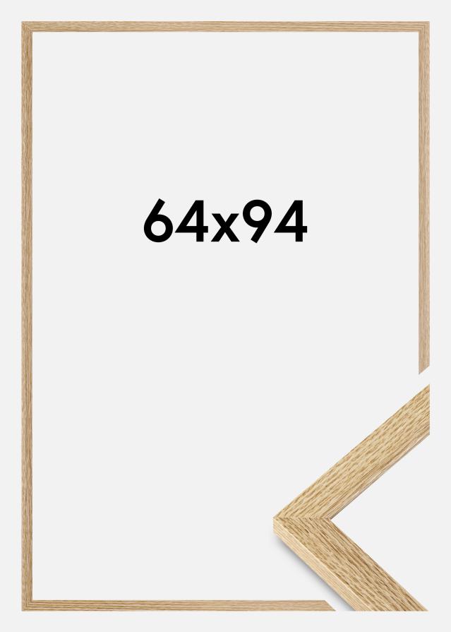 Marco Selection Vidrio acrílico Roble 64x94 cm
