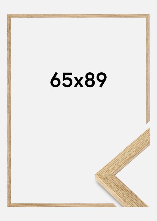 Marco Selection Vidrio acrílico Roble 65x89 cm
