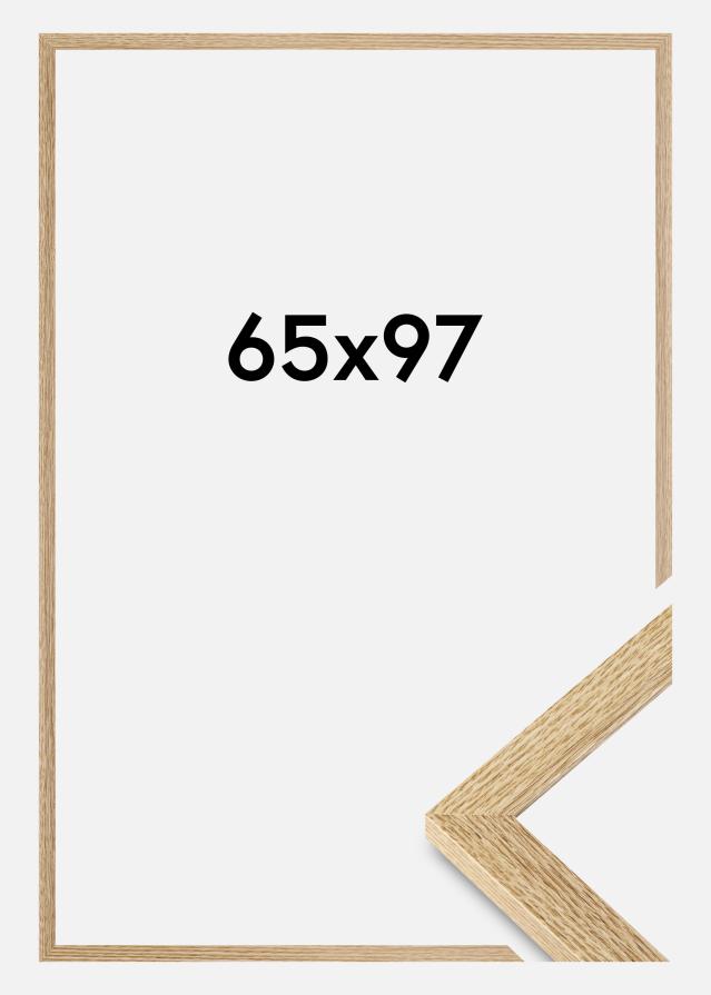 Marco Selection Vidrio acrílico Roble 65x97 cm