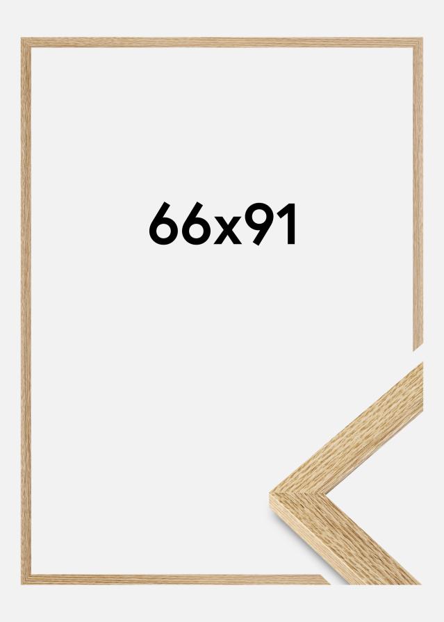 Marco Selection Vidrio acrílico Roble 66x91 cm