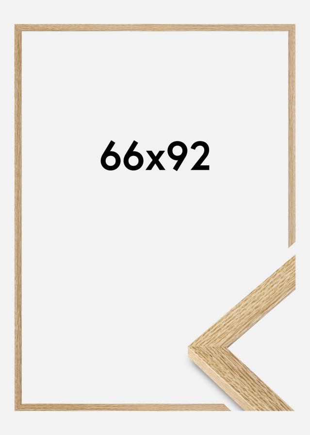 Marco Selection Vidrio acrílico Roble 66x92 cm