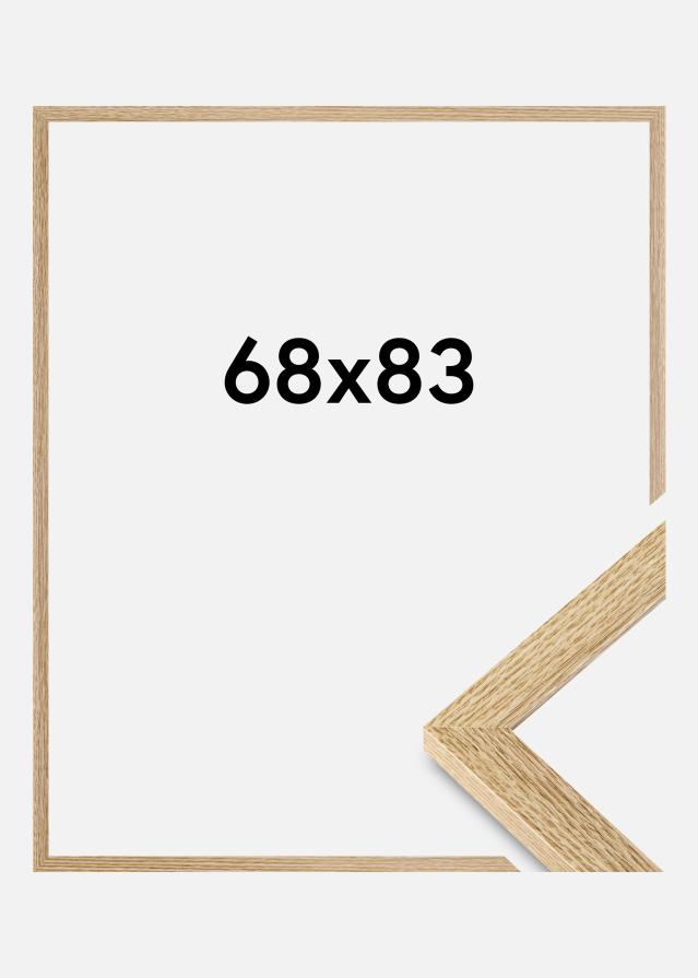 Marco Selection Vidrio acrílico Roble 68x83 cm