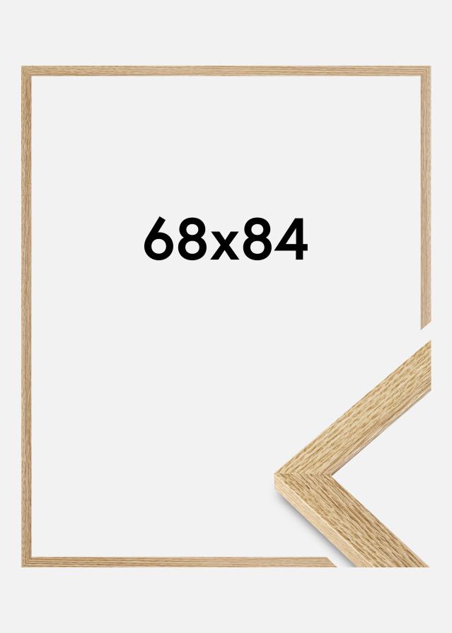 Marco Selection Vidrio acrílico Roble 68x84 cm
