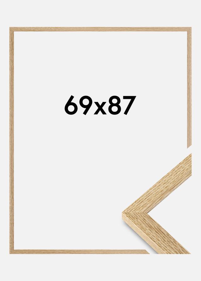 Marco Selection Vidrio acrílico Roble 69x87 cm