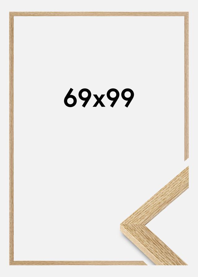 Marco Selection Vidrio acrílico Roble 69x99 cm