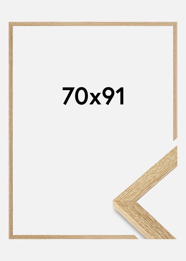 Marco Selection Vidrio acrílico Roble 70x91 cm