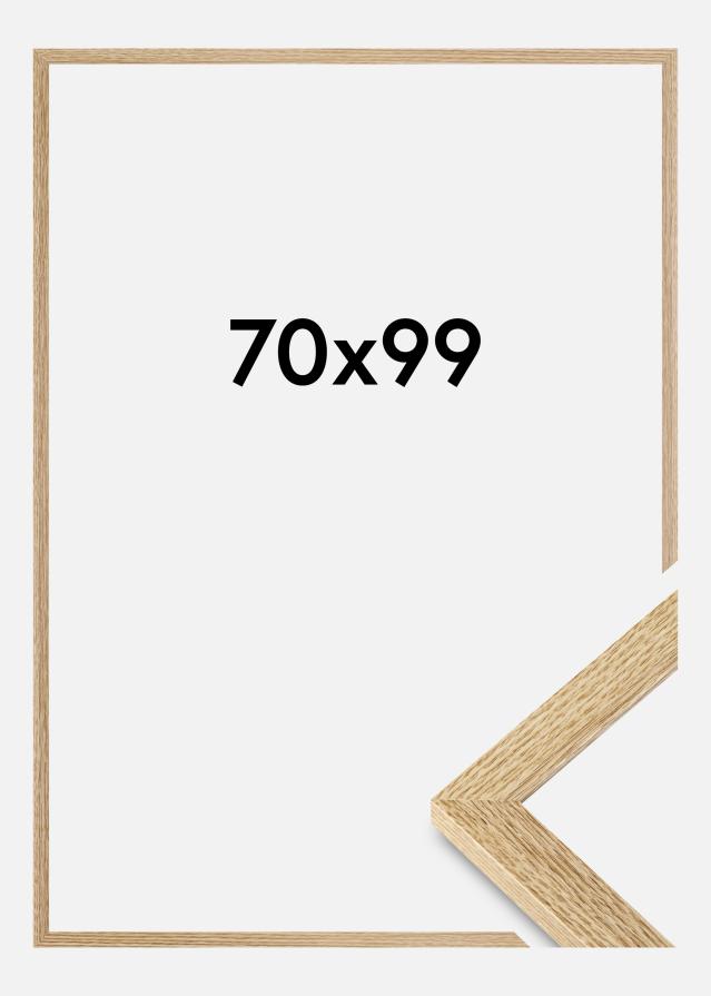 Marco Selection Vidrio acrílico Roble 70x99 cm
