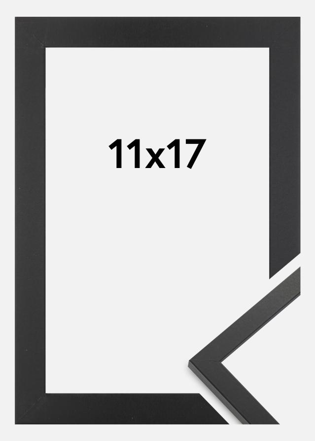 Marco Trendy Vidrio acrílico Negro 11x17 cm