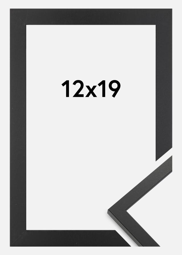 Marco Trendy Vidrio acrílico Negro 12x19 cm