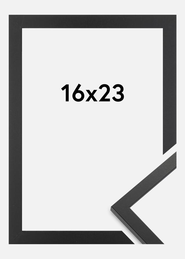 Marco Trendy Vidrio acrílico Negro 16x23 cm
