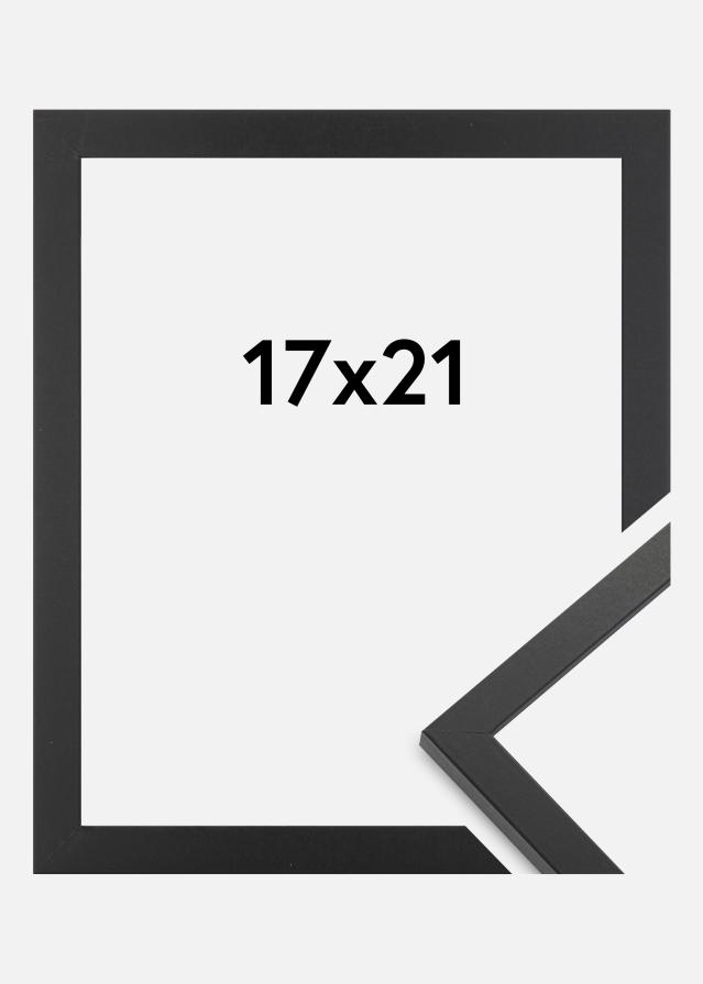 Marco Trendy Vidrio acrílico Negro 17x21 cm