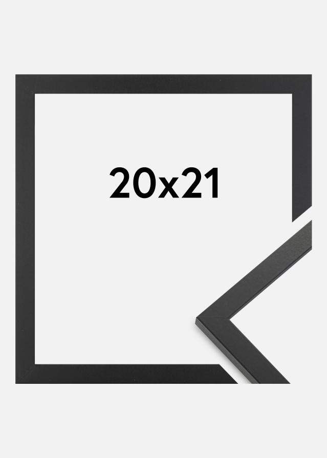 Marco Trendy Vidrio acrílico Negro 20x21 cm