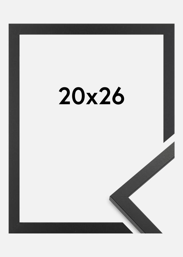 Marco Trendy Vidrio acrílico Negro 20x26 cm