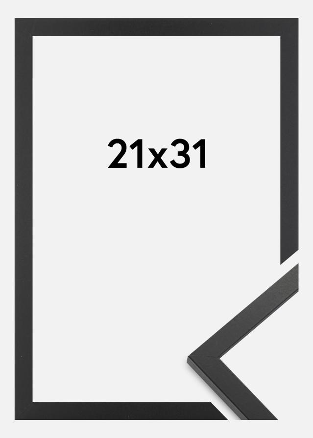 Marco Trendy Vidrio acrílico Negro 21x31 cm
