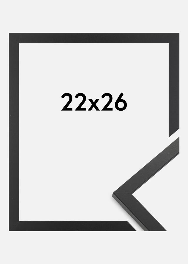 Marco Trendy Vidrio acrílico Negro 22x26 cm