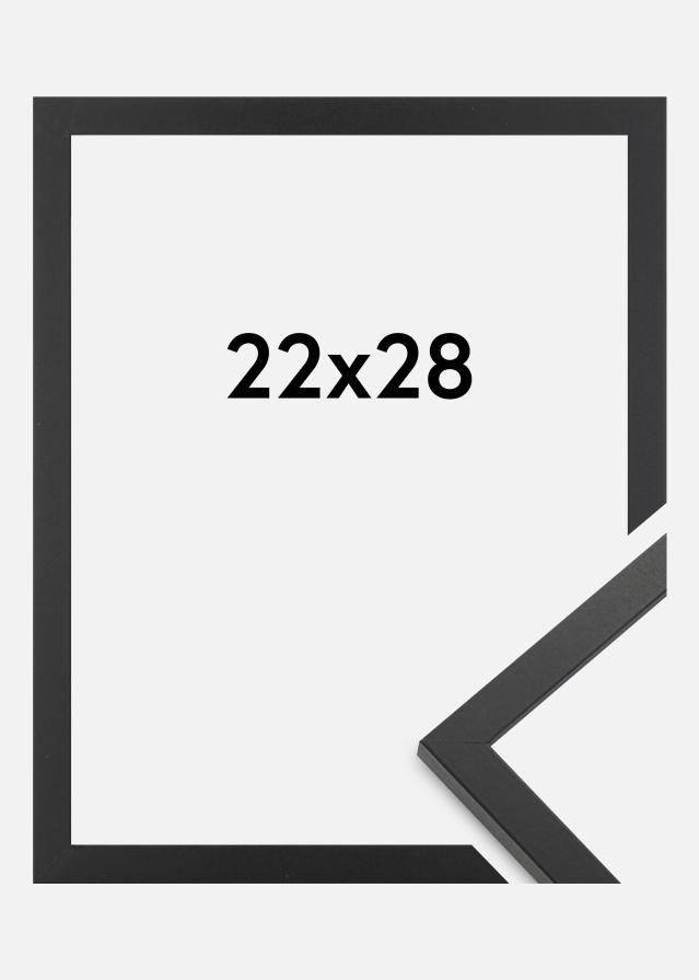 Marco Trendy Vidrio acrílico Negro 22x28 cm