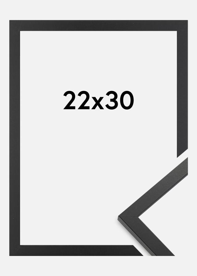 Marco Trendy Vidrio acrílico Negro 22x30 cm