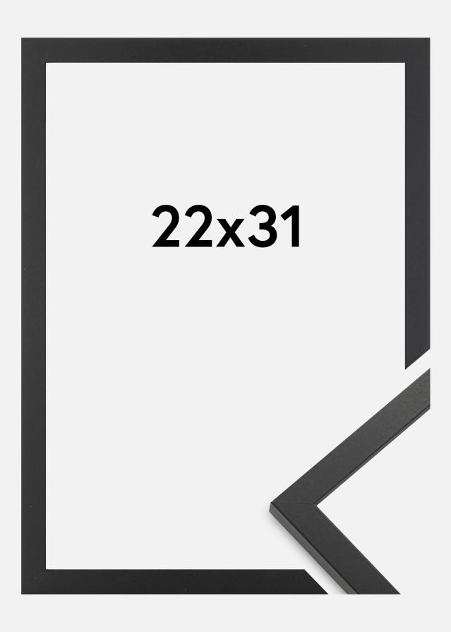 Marco Trendy Vidrio acrílico Negro 22x31 cm