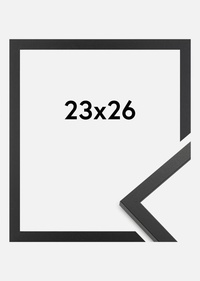 Marco Trendy Vidrio acrílico Negro 23x26 cm