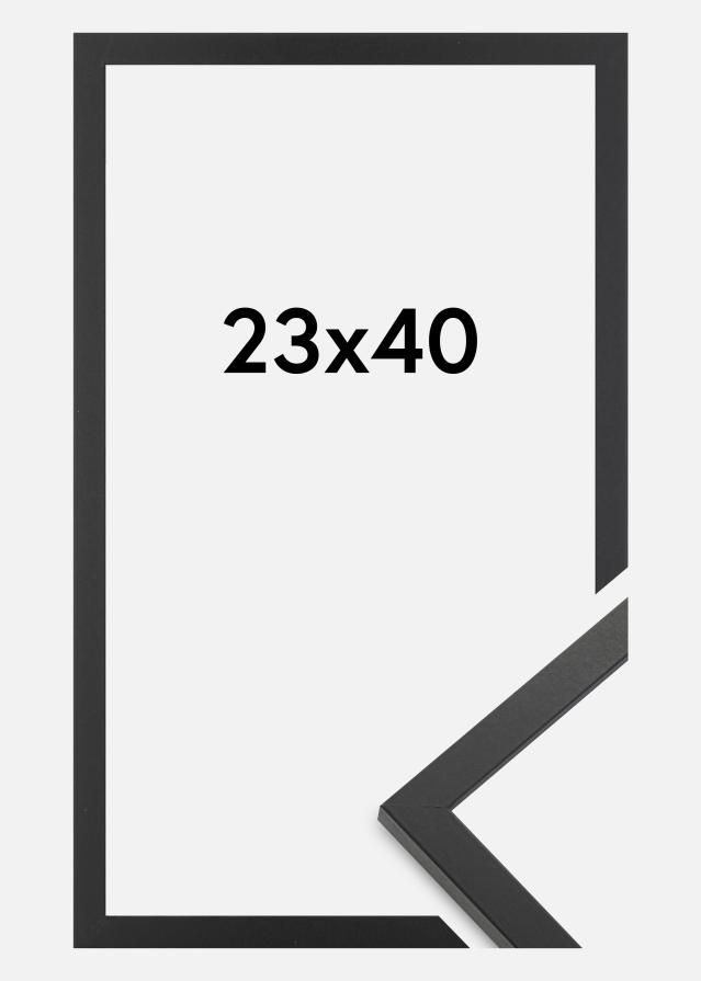 Marco Trendy Vidrio acrílico Negro 23x40 cm