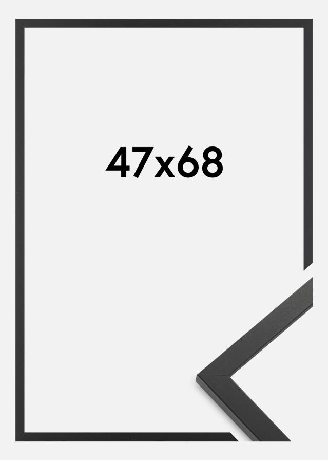Marco Trendy Vidrio acrílico Negro 47x68 cm