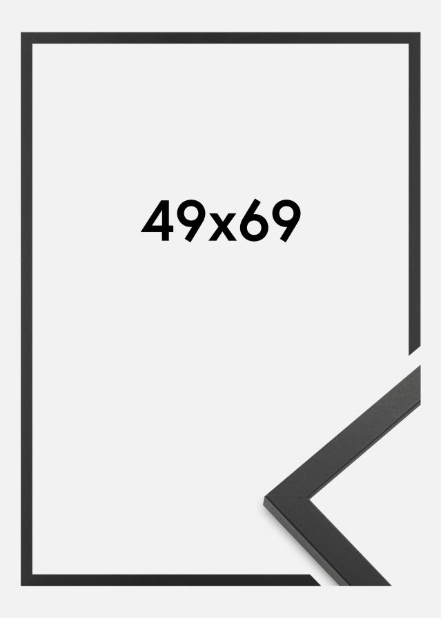 Marco Trendy Vidrio acrílico Negro 49x69 cm