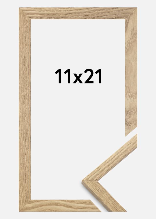 Marco Trendy Vidrio acrílico Roble 11x21 cm