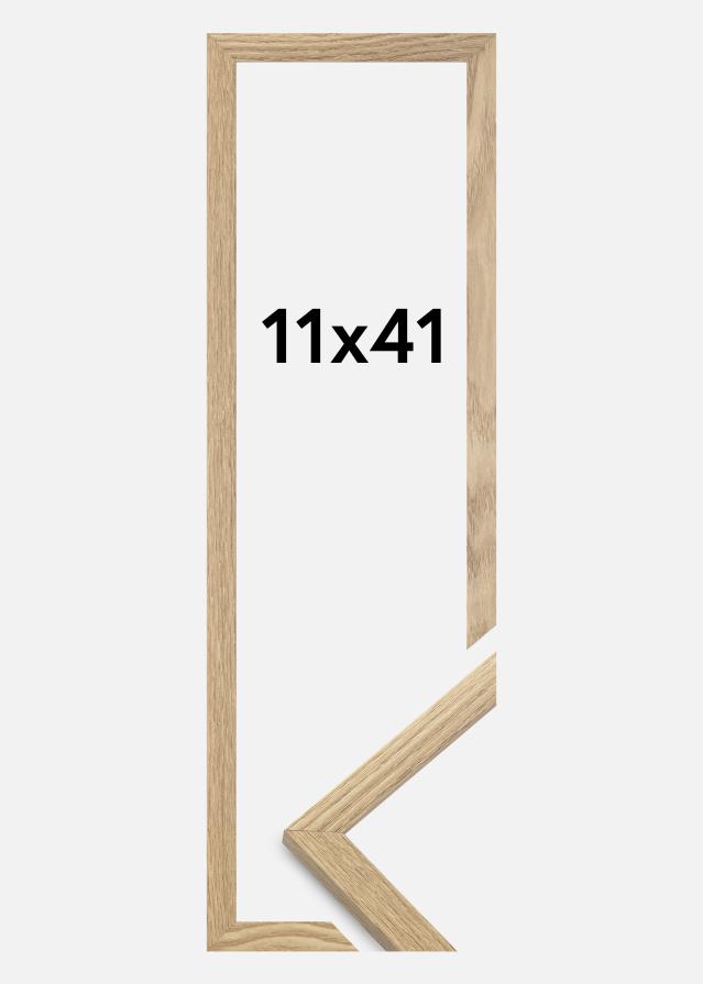 Marco Trendy Vidrio acrílico Roble 11x41 cm