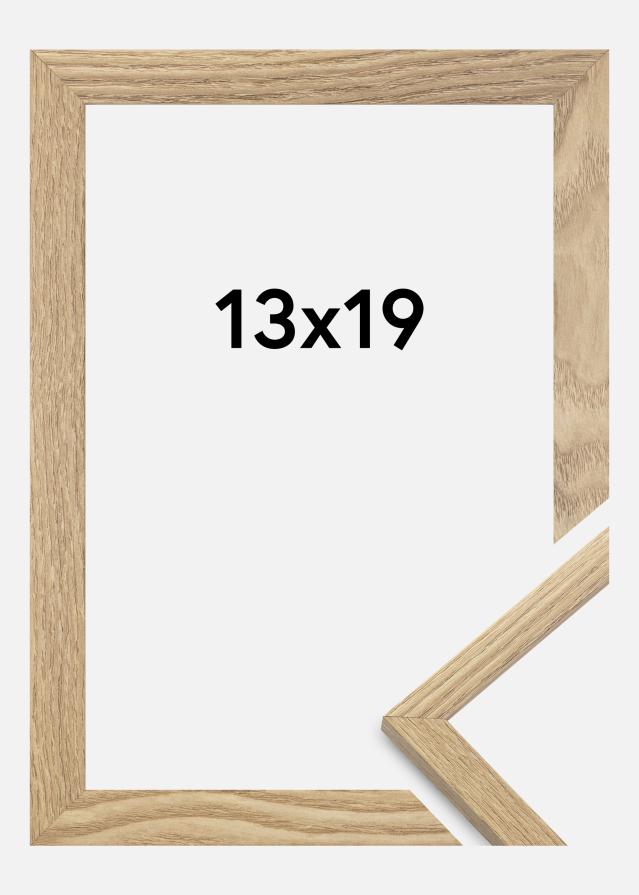 Marco Trendy Vidrio acrílico Roble 13x19 cm