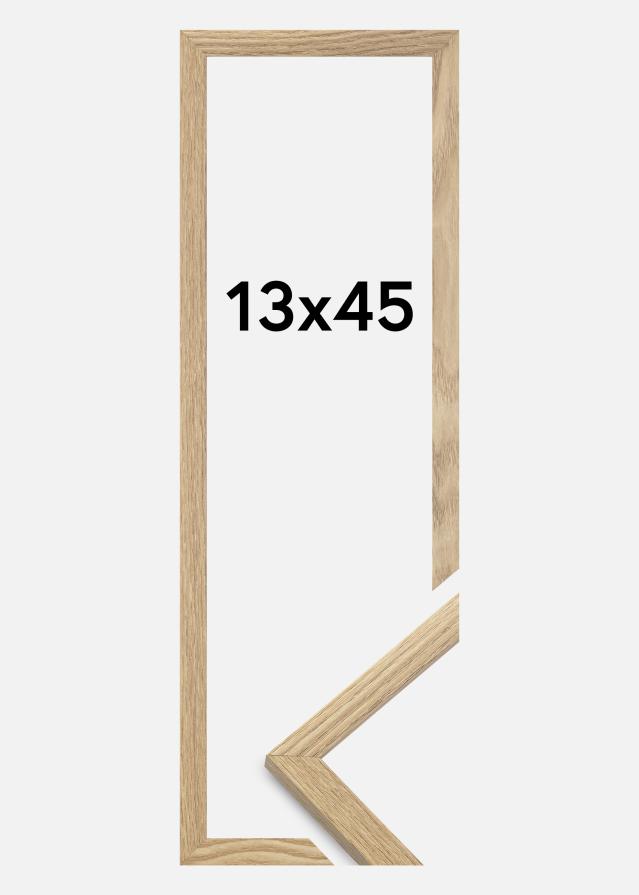 Marco Trendy Vidrio acrílico Roble 13x45 cm