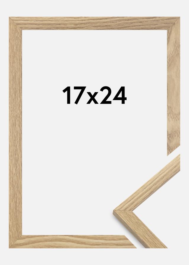 Marco Trendy Vidrio acrílico Roble 17x24 cm