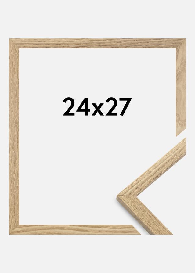 Marco Trendy Vidrio acrílico Roble 24x27 cm